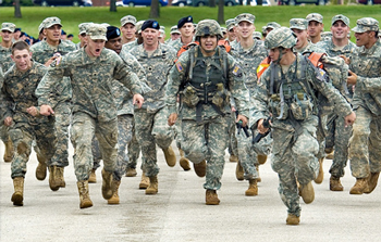 Troops Deployed In South Korea